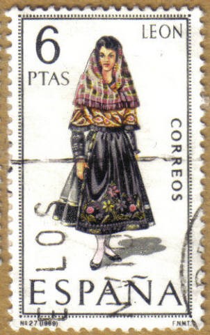 LEON - Trajes tipicos españoles