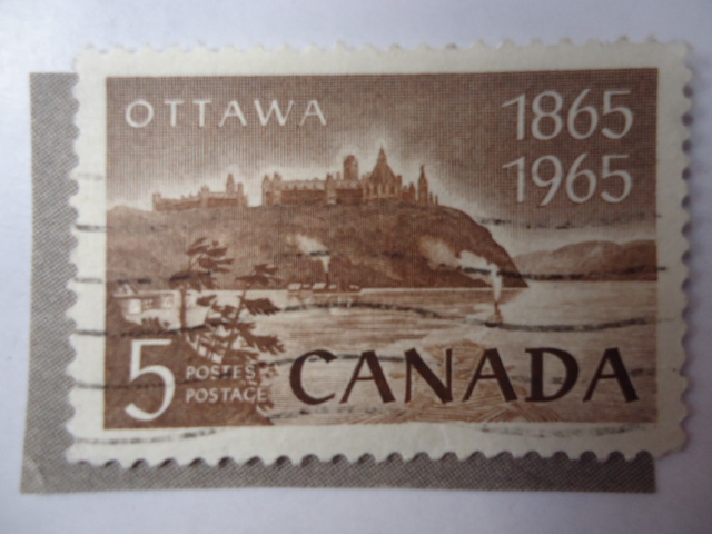 Ottawa 1865-1965 (Scott/Ca:442- Yvert/365 -Mi/386)
