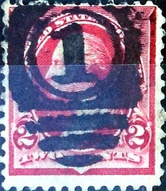 Intercambio 0,55 usd 2 cent. 1890