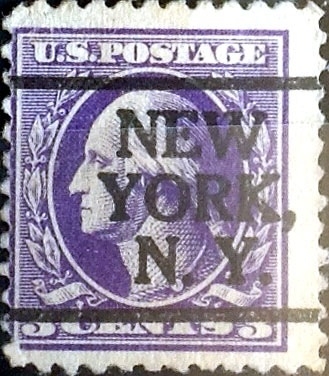 Intercambio 5,00 usd 3 cent. 1916
