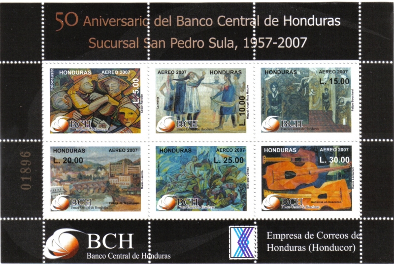 50 Aniversario del Banco Central de Honduras  Sucursal San Pedro Sula, 1957-2007