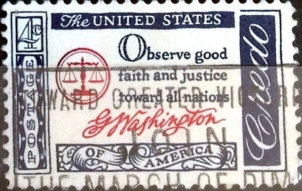 Intercambio 0,20 usd 4 cent. 1960