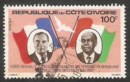 Visita del Presidente Francois Mitterrand