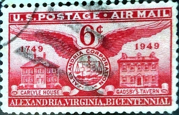 Intercambio 0,20 usd 6 cent. 1949