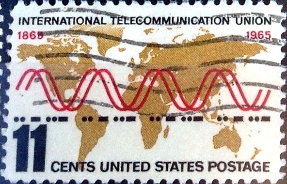 Intercambio cr5f 0,20 usd 11 cent. 1965