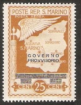 Gobierno Provisional, Mapa