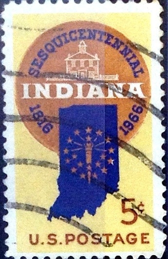 Intercambio 0,20 usd 5 cent. 1966