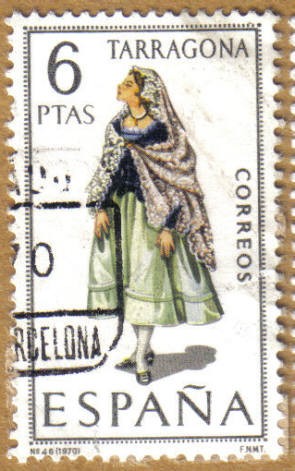 TARRAGONA - Trajes tipicos españoles