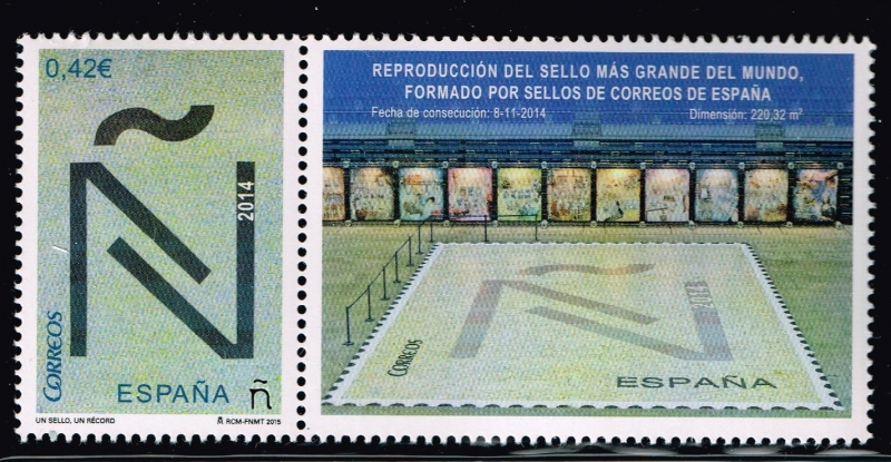 Edifil  4973  Un sello. Un Record.  