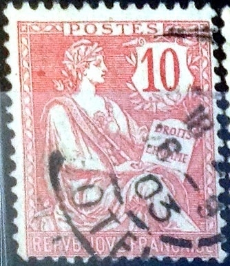 Intercambio jxn 0,90 usd 10 cent. 1902