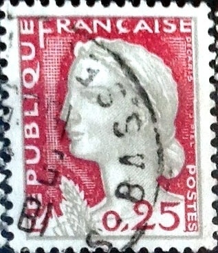 Intercambio 0,20 usd 0,25 fr. 1960