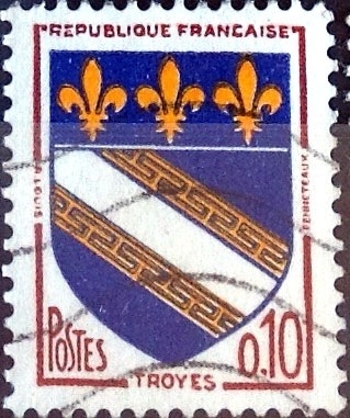Intercambio 0,20 usd 0,10 fr. 1962