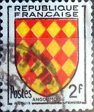 Intercambio 0,40 usd 2 fr. 1954