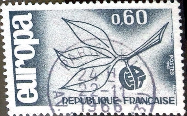 Intercambio 0,50 usd 0,60 fr. 1965