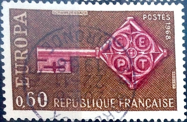 Intercambio 0,30 usd 0,60 fr. 1968