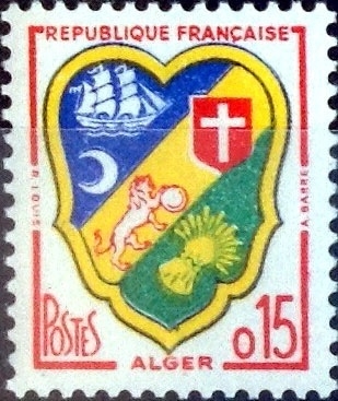 Intercambio 0,60 usd 0,15 fr. 1960