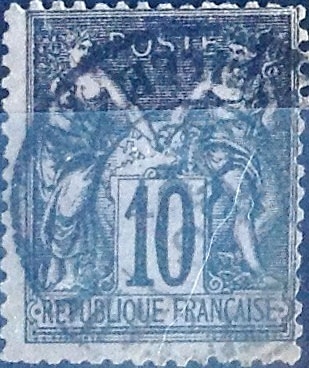 Intercambio 1,00 usd 10 cent. 1877