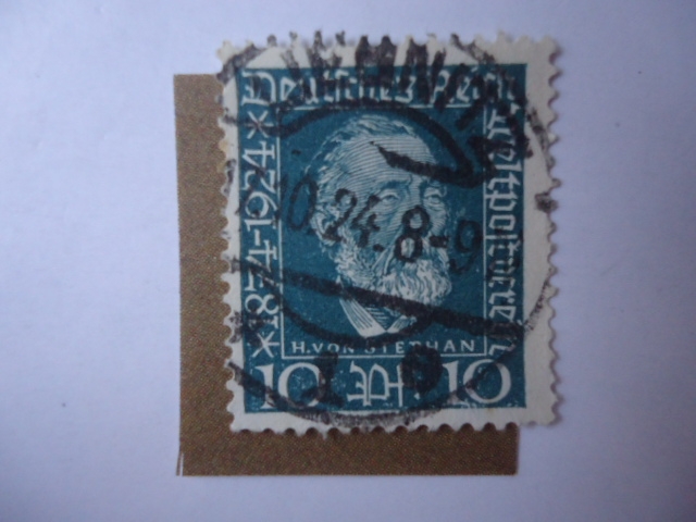 Heinrich Von Sterhan-50Th Anniversary of Universal Postal Union 1831-1897- Deutsches Reich (Scott/Al
