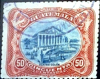 Intercambio 0,40 usd 50 cent. 1902