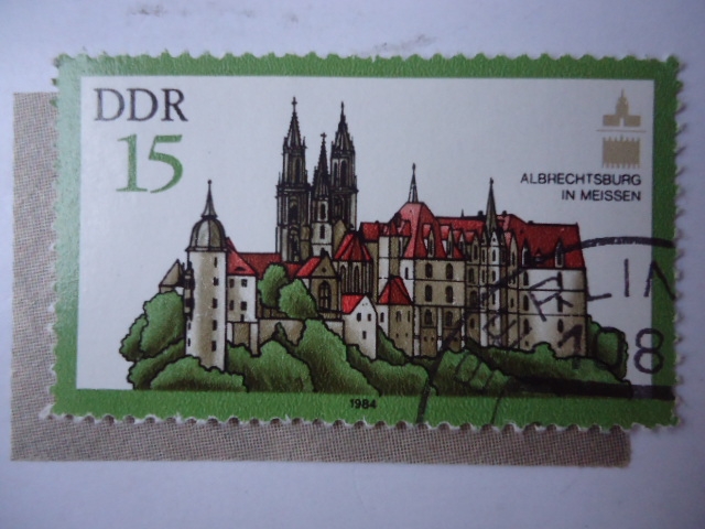 Alemania DDR - Albrechtsburg in Meissen.