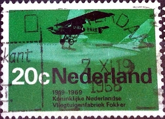 Intercambio nfxb 0,20 usd 20 cent. 1968