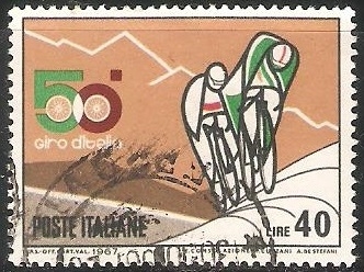   50º of Italy cycling race-Giro de Italia 1967 