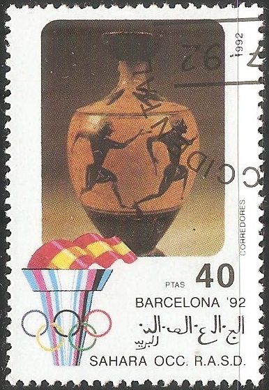 SAHARA OCCIDENTAL OLIMPIADAS DE BARCELONA 1992 