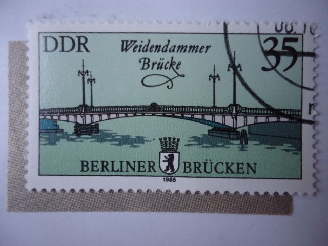 Puente Brücken - Berliner Brücken.DDR.