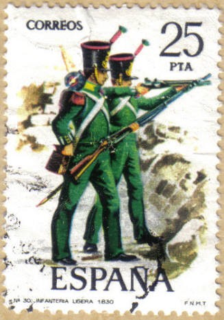 UNIFORMES - Infanteria ligera 1830