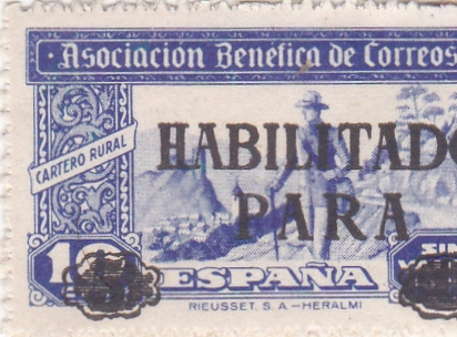 Asociación Benéfica de correos (sin Valor Postal) (22)