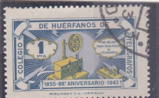 colegio de huerfanos de telegrafos (sin valor postal) (22)