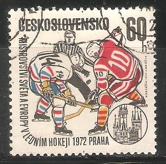 Campeonato mundial de hockey hielo en 1972 