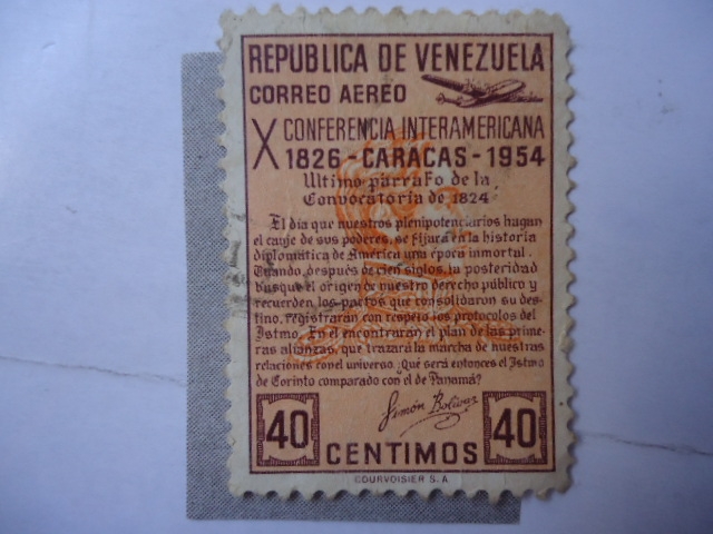 Ültimo Parrafo de la Convocatoria de 1824 - Conferencia Interaméricana 1826.
