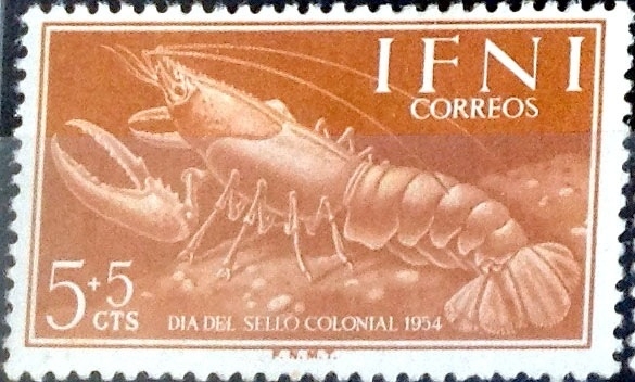 Intercambio jxi 0,25 usd 5+5 cent. 1954