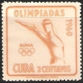 Olimpiadas 1960-Pistola de disparo 