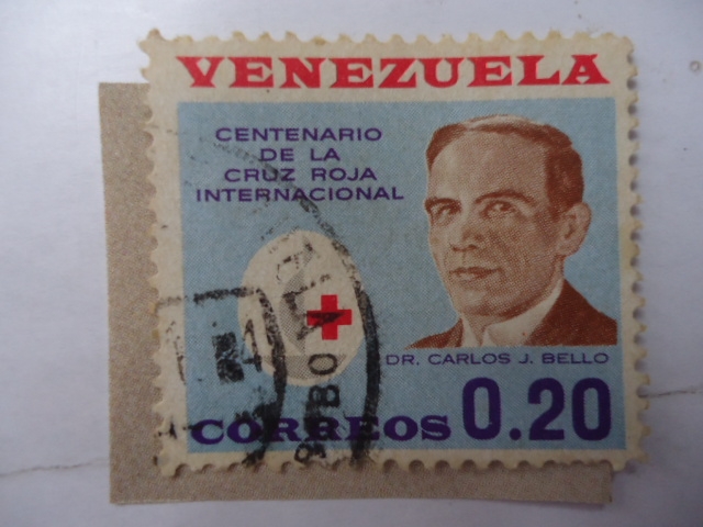 Centenario de la Cruz Roja Internacional - Dr. Carlos J. bello.