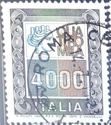 Intercambio 0,20 usd 4000 l. 1979