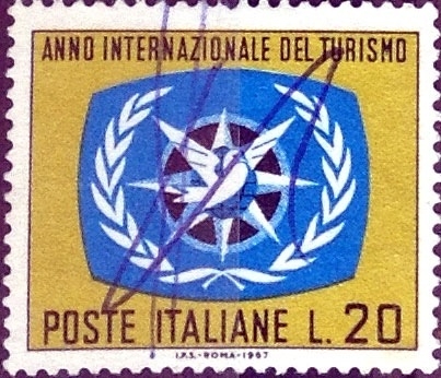 Intercambio 0,20 usd 20 l. 1967