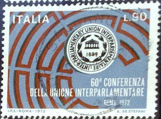 Intercambio 0,20 usd 90 l. 1972