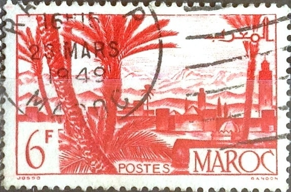 Intercambio 0,20 usd 6 fr. 1947