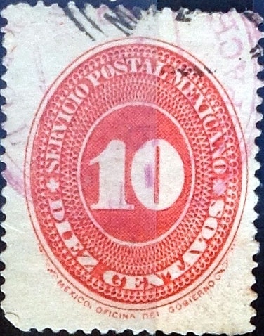 Intercambio 0,60 usd 10 cent. 1887