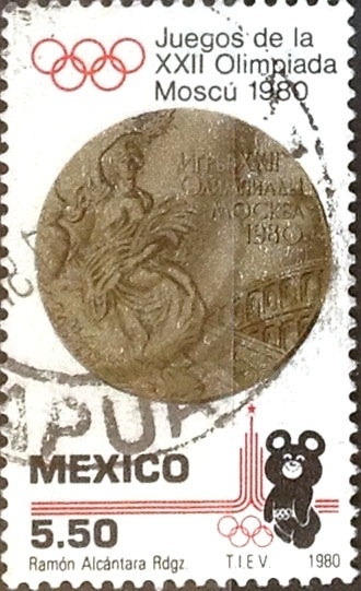 Intercambio 0,25 usd 5,50 p. 1980