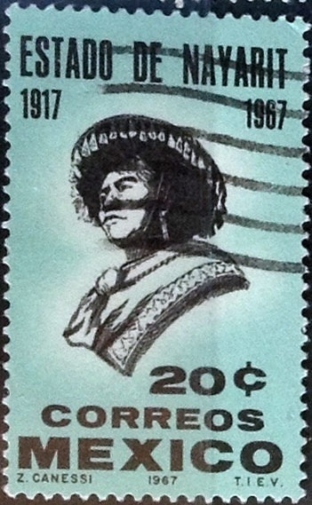 Intercambio crxf 0,20 usd 20 cent. 1967