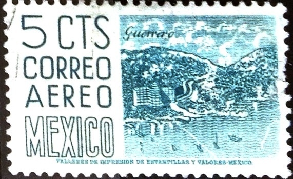 Intercambio crxf 0,20 usd 5 cent. 1955