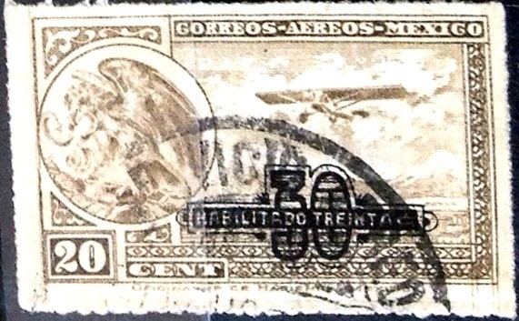 Intercambio 0,20 usd 30 s. 20 cent. 1932