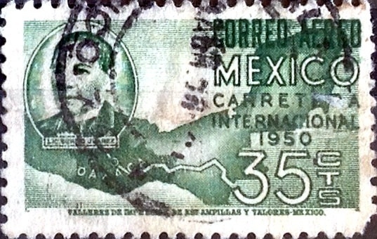 Intercambio 0,20 usd 35 cent. 1950