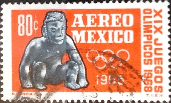 Intercambio crxf 0,25 usd 80 cent. 1965