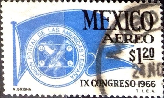 Intercambio crxf 0,20 usd 1,20 p. 1966