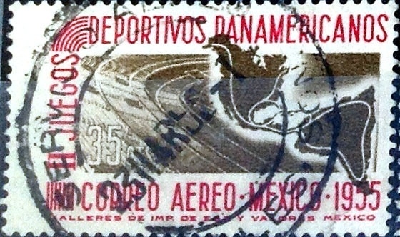Intercambio 0,30 usd 35 cent. 1955