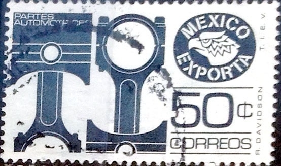 Intercambio 0,20 usd 50 cent. 1976